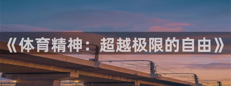 米兰体育官方正版app神州:《体育精神:超越极限的自由》